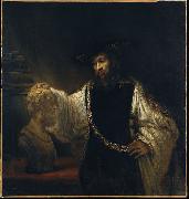 Rembrandt Peale Aristotle with a Bust of Homer painting